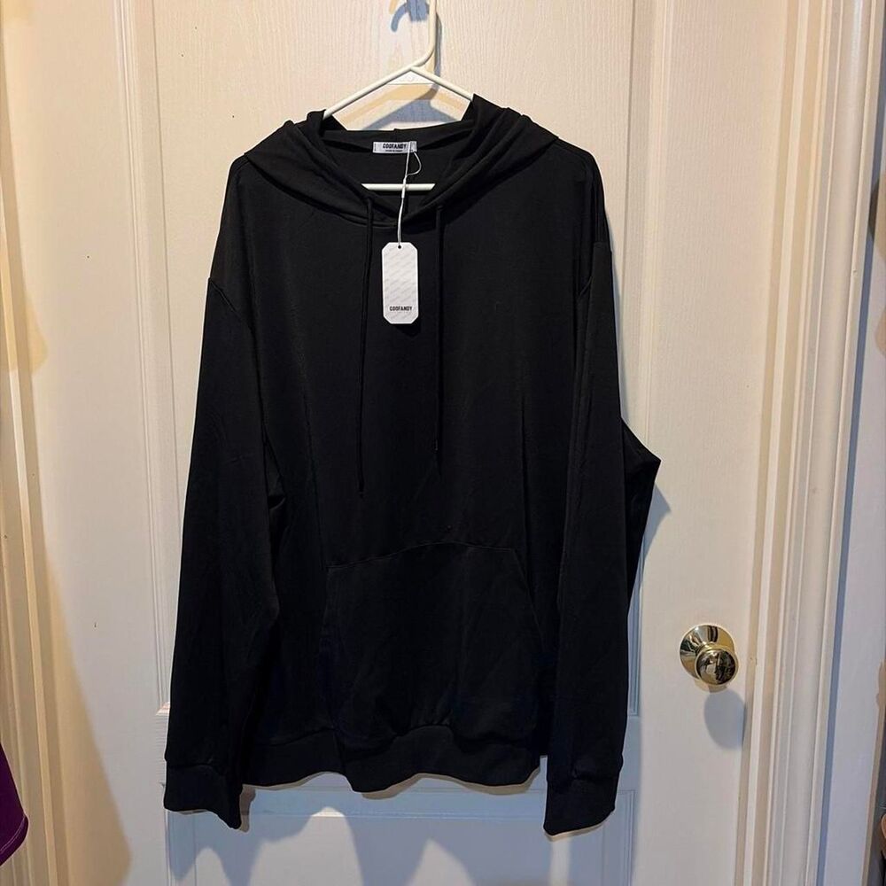 Coofandy Men's Black Hoodie